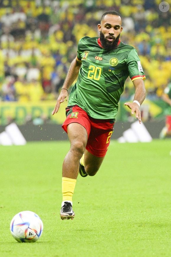 MBEUMO Bryan (CMR) - Match "Brésil - Cameroun" (0-1) lors de la Coupe du Monde 2022 au Qatar, le 2 décembre 2022.
© JB Autissier / Panoramic / Bestimage