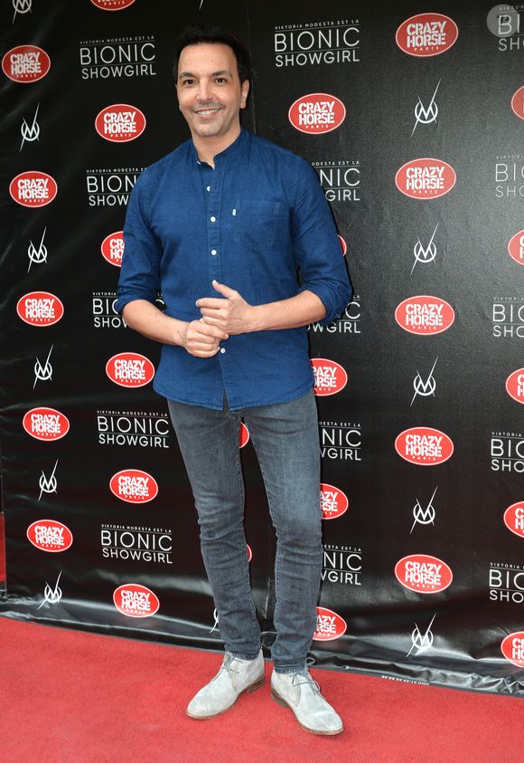 Kamel Ouali - Photocall de la premiere du spectacle "Bionic Showgirl" avec V. Modesta au Crazy Horse à Paris le 3 juin 2019. © Veeren/Bestimage