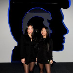 Exclusif - Joy et Jade Hallyday - Vernissage de l'exposition "Johnny Hallyday, l'exposition" au Palais des Expositions à Paris. Le 21 décembre 2023
© Dominique Jacovides / Bestimage