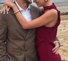 "J'ai dit "oui" à mon meilleur ami", écrit l'ancienne Miss. 
Amandine Petit et son fiancé Julien Georges au mariage de sa sœur Pauline. Photos publiées dimanche 14 septembre 2025 © Instagram