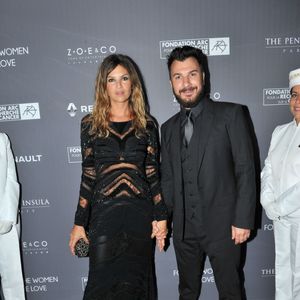Exclusif - Michaël Youn et sa compagne Isabelle Funaro - Dîner de gala au profit de la Fondation ARC pour la recherche contre le cancer du sein à l'hôtel Peninsula à Paris le 1er octobre 2015.
RACHID BELLAK / BESTIMAGE