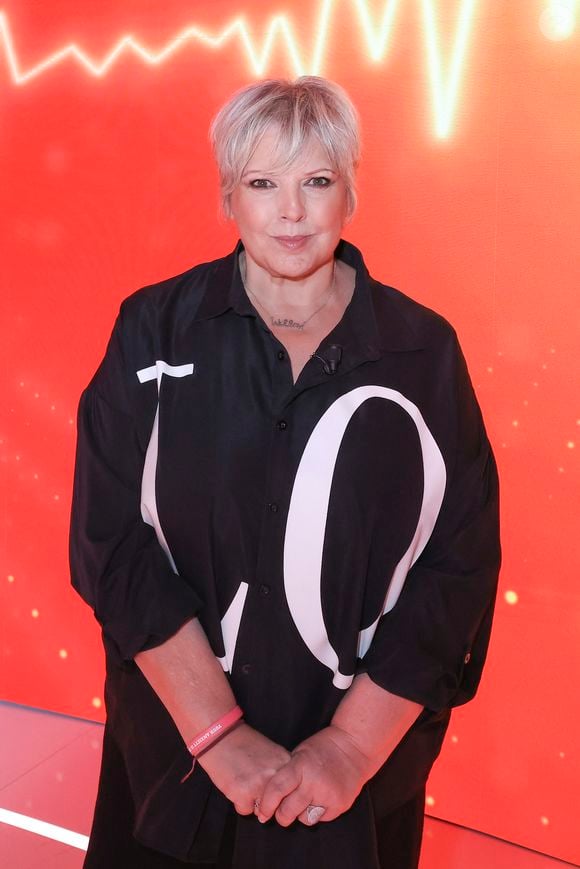 Laurence Boccolini, sur le plateau du Prime des Vérités présenté par C.Hanouna, et diffusé en direct sur W9, Paris, France, le 25 mars 2026. Jack Tribeca / Bestimage