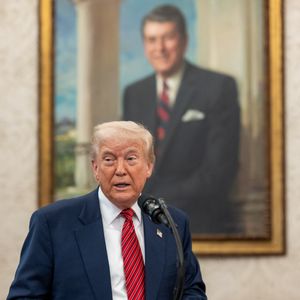 Le président américain Donald Trump à la Maison Blanche, à Washington le 7 mai 2025. (Credit Image: ? Molly Riley/White House/ZUMA Press Wire)