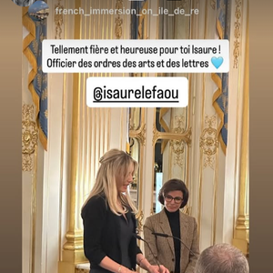 Captures d'écran de la story d'Isaure Le Faou