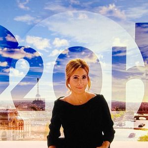 Captures d'écran - Léa Salamé présente son premier journal de 20 heures sur France 2  le 1er septembre 2025. 

© Alain Guizard / Bestimage