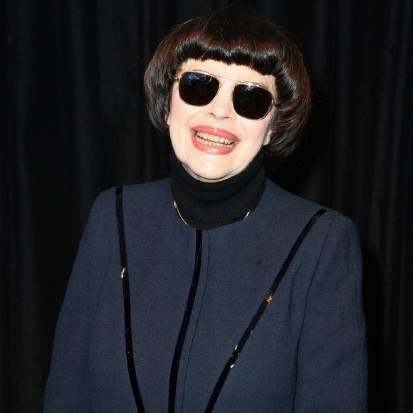 Mireille Mathieu - Front row du défilé de mode prêt-à-porter automne-hiver 2023/2024 "Pierre Cardin" lors de la Fashion Week de Paris le 5 mars 2023. © Veeren - Christophe Clovis/Bestimage