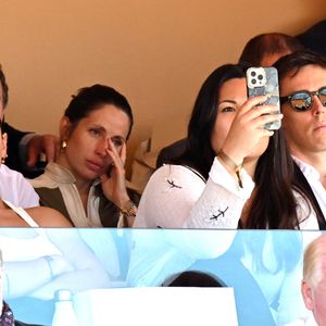 Pauline Ducruet, Marie et Louis Ducruet lors de la finale du Rolex Masters 1000 de Monte-Carlo à Roquebrune-Cap-Martin le 14 avril 2024.

© Bruno Bebert / Bestimage