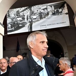 Exclusif - Paul Belmondo a inauguré le cinéma Jean-Paul Belmondo, situé au 16 place Garibaldi à Nice, le 25 novembre 2023© Bruno Bebert/Bestimage