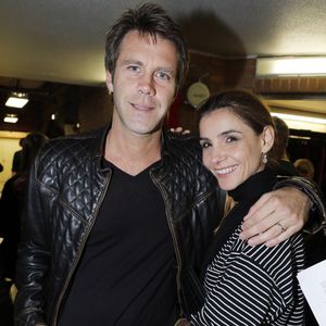 Exclusif - Le prince Emmanuel Philibert de Savoie et la princesse Clotilde (Courau) - People au concert de Johnny Hallyday au POPB de Bercy a Paris - Jour 2. Le 15 juin 2013 Borde-Corlouer-Jacovides-Moreau / Bestimage