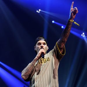 Matt Pokora (M. Pokora) - Nouvelle édition du Foot-Concert organisé par le Réseau A.Ma.N.D./Huntington Avenir à la LDLC Arena à Lyon, le 11 Novembre 2024. Cet événement solidaire unique en France rassemble le sport et la musique pour lutter contre les maladies neurodégénératives. © Dominique Jacovides/Bestimage