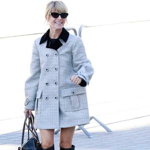 Marina Foïs - Les célébrités au défilé Louis Vuitton "Collection Femme Prêt-à-Porter Printemps/Eté 2026" lors de la Fashion Week de Paris (PFW), le 30 septembre 2025.
© Christophe Aubert via Bestimage