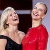 Carole Bouquet et Mélanie Laurent rivalisent d’élégance à Venise : robe à sequins rouges pour l’une, silhouette chic pour l’autre