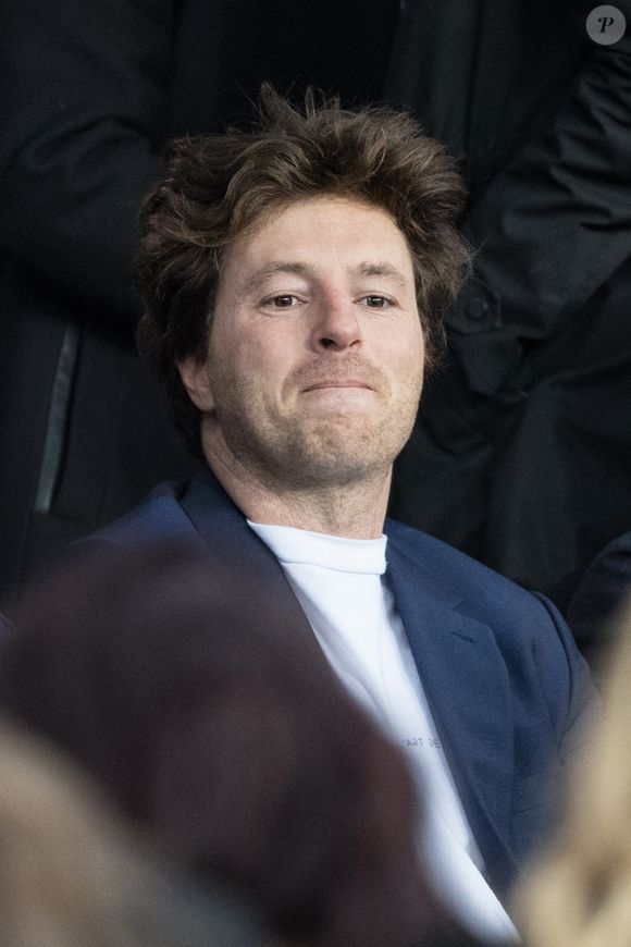 Jean Imbert dans les tribunes lors du match UEFA Ligue des Champions groupe A, opposant le Paris Saint-Germain (PSG) au Real Madrid au Parc des Princes à Paris, France, le 18 septembre 2019. Le PSG a gagné 3-0. © Cyril Moreau/Bestimage