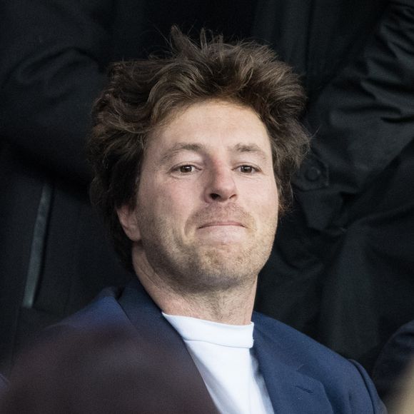 Jean Imbert dans les tribunes lors du match UEFA Ligue des Champions groupe A, opposant le Paris Saint-Germain (PSG) au Real Madrid au Parc des Princes à Paris, France, le 18 septembre 2019. Le PSG a gagné 3-0. © Cyril Moreau/Bestimage
