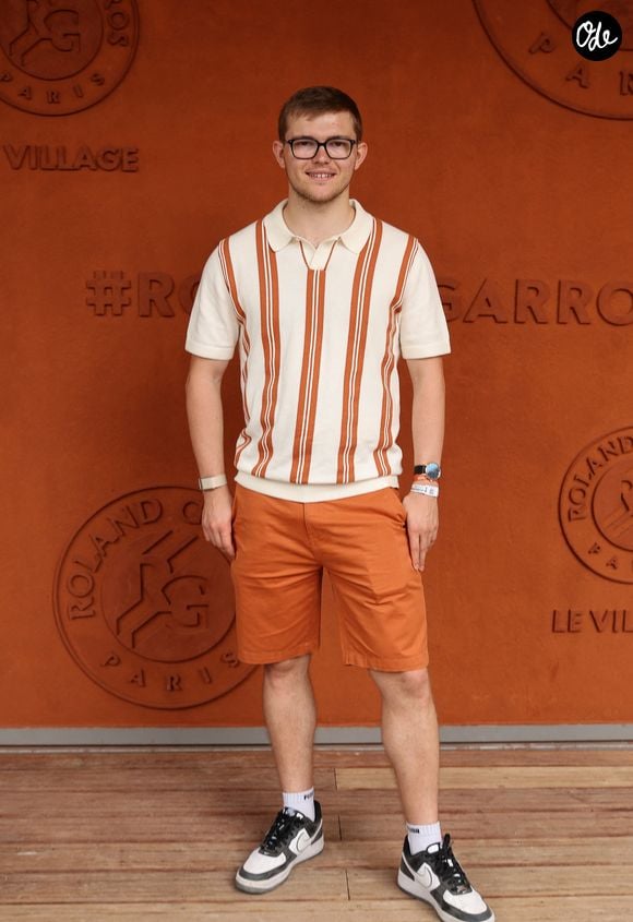 Alexis Lebrun - Les célébrités au photocall du village lors des Internationaux de France de Tennis de Roland Garros 2026. Paris, le 31 mai 2026. © Jacovides / Bestimage