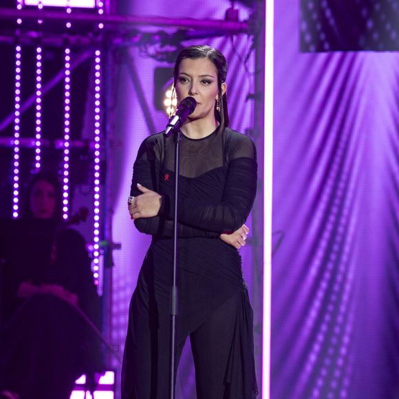 Exclusif - Camille Lellouche lors de l'enregistrement de la soirée "Les 30 ans du sidaction - la soirée événement" au Grand Rex à Paris diffusée le 23 mars 2024 sur France 2
© Cyril Moreau / Coadic Guirec / Bestimage