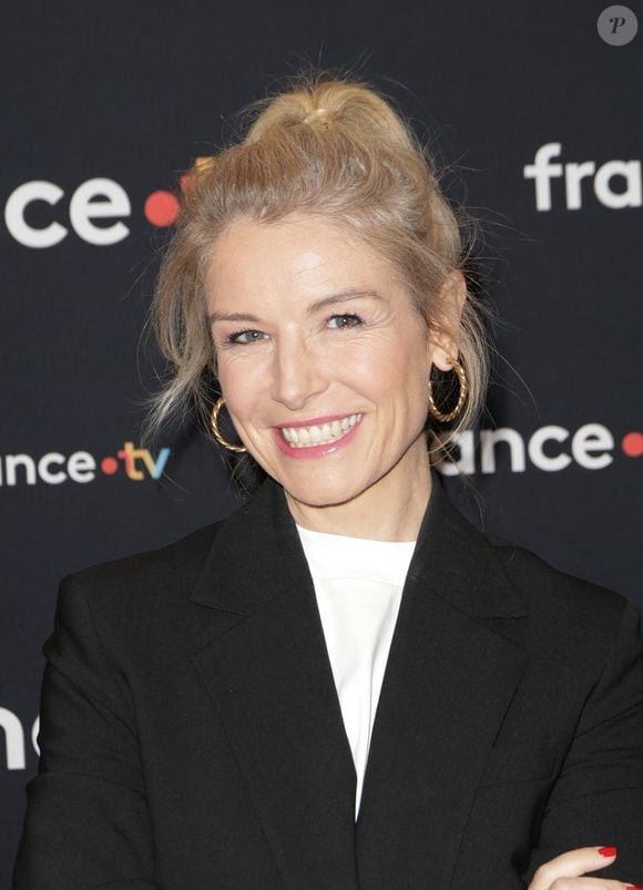 Louise Ekland à la conférence de presse du Téléthon 2024 à Paris, le 24 octobre 2024.

Photo : Coadic Guirec / Bestimage