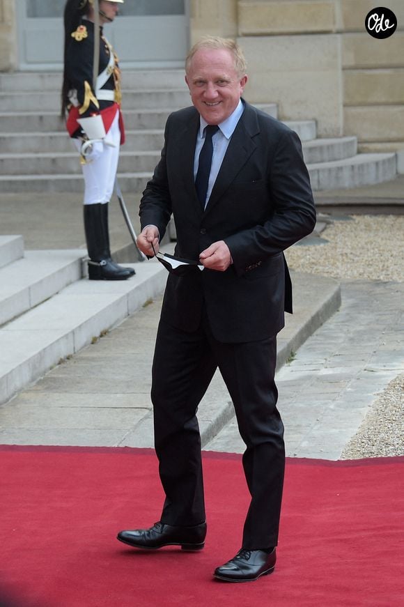 François-Henri Pinault - Arrivées au dîner d'Etat organisé pour la visite du président itlalien Sergio Mattarella au Palais de l'Elysée à Paris, le 5 juillet 2021.