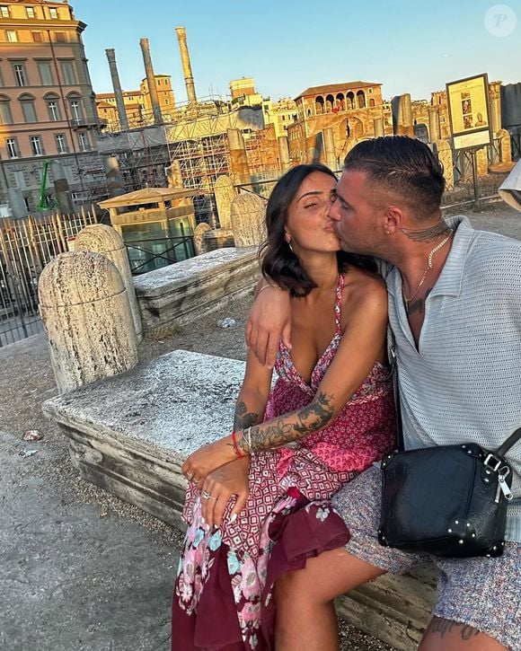 Instagram du couple, Tiffanie et Olivier Esposito en vacances (Familles Nombreuses).