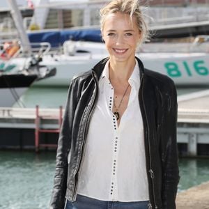 Hélène de Fougerolles - Photocall du téléfilm "Mention Particulière" lors de la 19ème édition du Festival de la Fiction TV de la Rochelle, France, le 14 septembre 2017. © Patrick Bernard/Bestimage