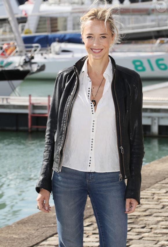 Hélène de Fougerolles - Photocall du téléfilm "Mention Particulière" lors de la 19ème édition du Festival de la Fiction TV de la Rochelle, France, le 14 septembre 2017. © Patrick Bernard/Bestimage