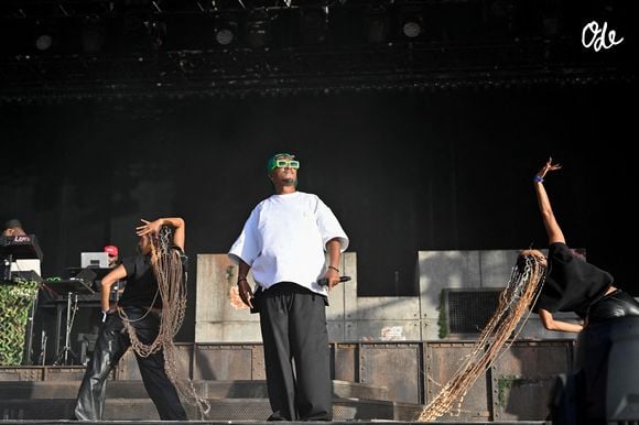 Soprano se produit lors de la Fête de l'Humanité au Plessis-Pâté / Bretigny-sur-Orge, en France, le 13 septembre 2026. Photo de Christophe Meng / ABACAPRESS.COM