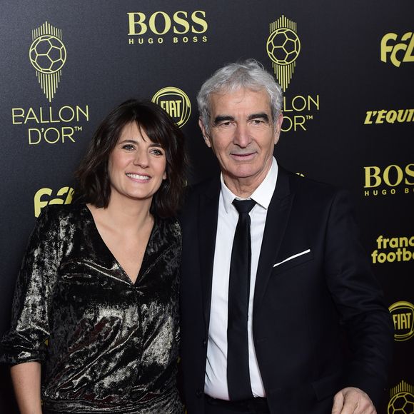Estelle Denis et son compagnon Raymond Domenech - Cérémonie du Ballon d'Or 2019 à Paris le 2 décembre 2019. © JB Autissier/Panoramic/Bestimage