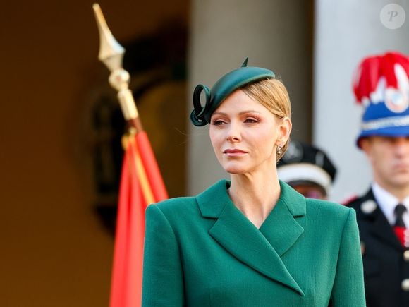 La princesse Charlène de Monaco accueille le président du Portugal, dans la cours d'honneur du Palais Princier à Monaco, le 21 novembre 2025. Le chef d'Etat portugais est en visite officielle en principauté.

© Bruno Bebert / Bestimage