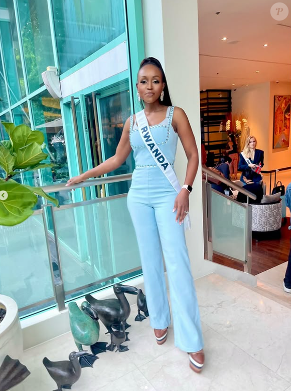 Solange Keita, miss Rwanda, est candidate à Miss Univers
