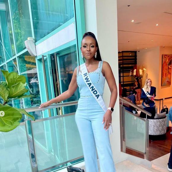 Solange Keita, miss Rwanda, est candidate à Miss Univers