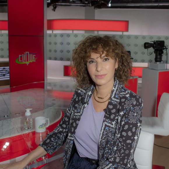 Exclusif - Anne Depétrini - Enregistrement de l'émission "Clique, dernière de la saison", présentée par M.Achour et diffusée sur Canal+ le 30 mai 2021
© Jack Tribeca / Bestimage