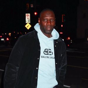 Santa Monica, CA  - EXCLUSIVE  - French actor Omar Sy was spotted dining at Giorgio Baldi in Santa Monica. The Lupin star looked effortlessly stylish in a blue Balenciaga hoodie, black jacket, and dark gray trousers during his evening out.



Pictured: Omar Sy