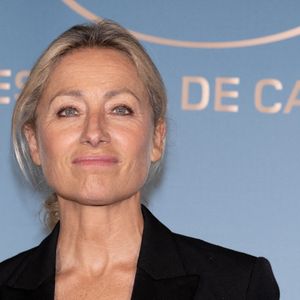 Anne Sophie Lapix assiste à la cérémonie d'ouverture du dîner de gala officiel lors de la 77e édition du Festival de Cannes au Casino Le Palm Beach le 14 mai 2024 à Cannes, France. Photo by David NIVIERE/ABACAPRESS.COM