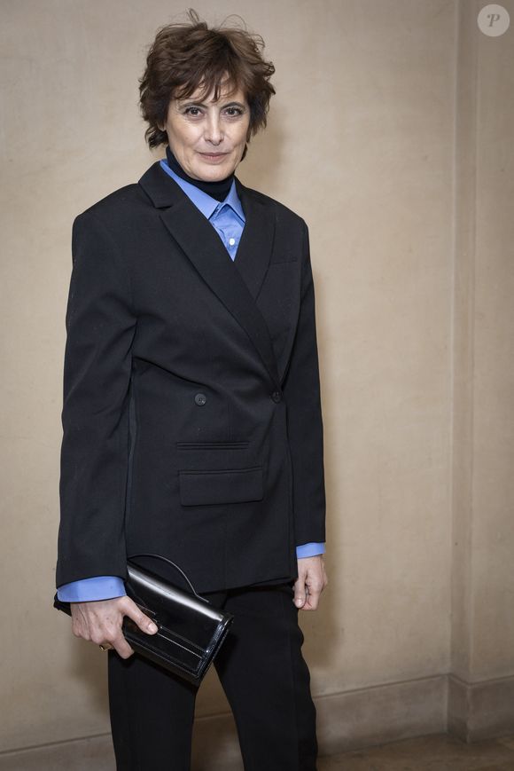 Inès de La Fressange - Photocall du défilé Jacquemus au 51 rue Raynouard lors de la Fashion Week Masculine prêt-à-porter Automne/Hiver 2025-2026 à Paris, le 26 janvier 2025. 
© Olivier Borde / Bestimage