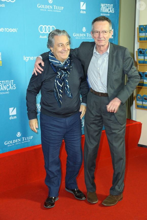 Christian Clavier et Patrice Leconte - Première du film "Une heure tranquille" à Berlin en Allemagne le 1er avril 2015. © Bestimage
