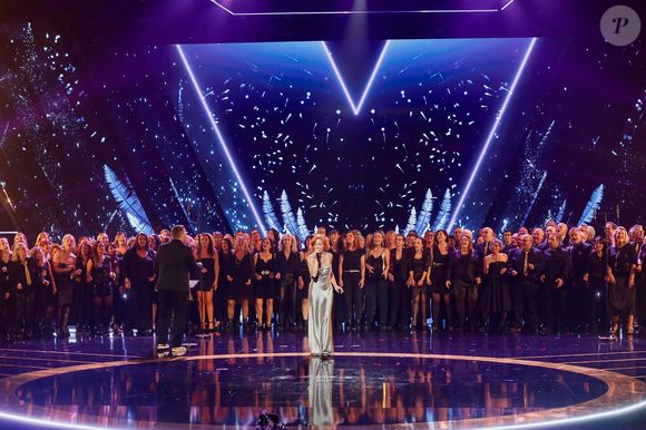 Exclusif - Natasha St-Pier à l'enregistrement de l'émission "M6 sur son 31" au Dôme de Paris.

Photo : Christophe Clovis / Bestimage