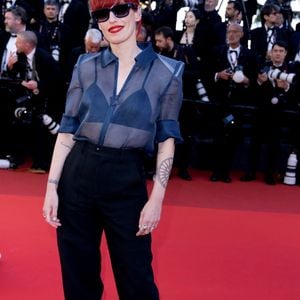 Jennifer Ayache - Montée des marches du film « Karma » lors du 79ème Festival International du Film de Cannes, le 15 mai 2026. © Olivier Borde / Bestimage