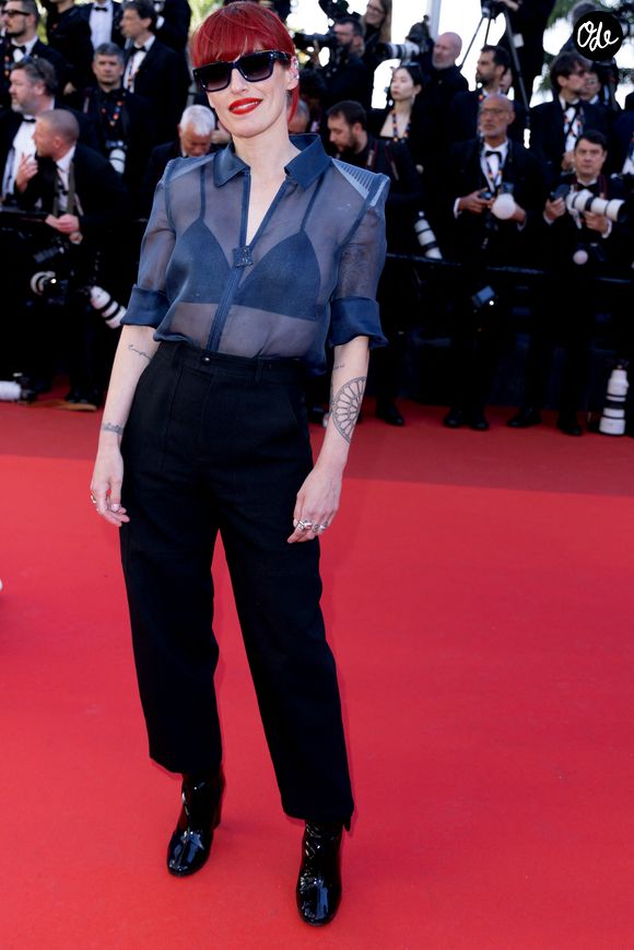 Jennifer Ayache - Montée des marches du film « Karma » lors du 79ème Festival International du Film de Cannes, le 15 mai 2026. © Olivier Borde / Bestimage