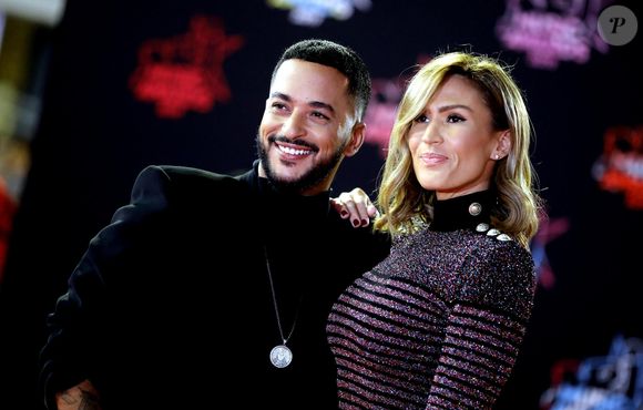 Slimane (Slimane Nebchi) et Vitaa (Charlotte Gonin) lors de la 21ème édition des NRJ Music Awards au Palais des festivals à Cannes le 9 novembre 2019.

© Dominique Jacovides/Bestimage