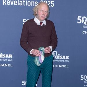 Philippe Katerine - Photocall de la soirée "Cesar Révélations 2025" au Trianon à Paris le 20 janvier 2025.
© Olivier Borde / Bestimage