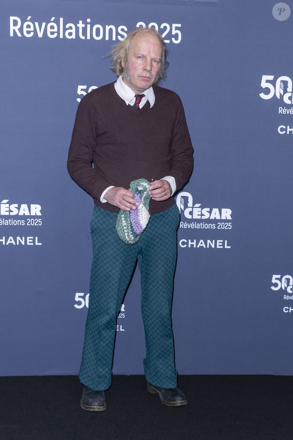 Philippe Katerine - Photocall de la soirée "Cesar Révélations 2025" au Trianon à Paris le 20 janvier 2025.
© Olivier Borde / Bestimage