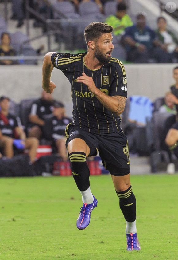 Olivier Giroud le 21 août 2024 à Los Angeles.