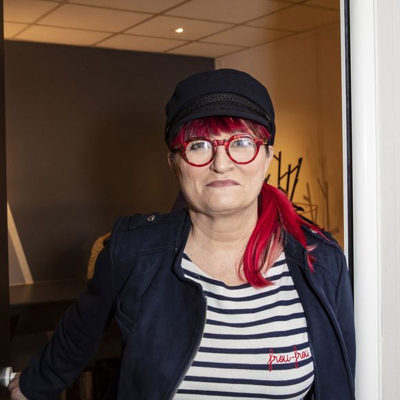 Exclusif - Christine Bravo - Backstage de l'enregistrement de l'émission "Les Grosses Têtes", présentée par Laurent Ruquier et diffuséele 19 décembre sur France 2. Le 8 décembre 2020
© Jack Tribeca / Bestimage