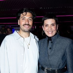 Cristina Cordula avec son fils Enzo lors de la soirée de lancement de l'émission "Cousu main" présentée par C.Cordula et diffusée sur RMC Life.
Péniche Fluctuart à Paris le 31 mars 2026.
© Tiphaine Lebely / Bestimage