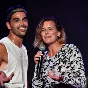Semi exclusif  - les danseuses et danseurs Fauve Hautot, Christophe Licata, Katrina Patchett & Jordan Mouillerac. - Le BIG Tour concert au Théâtre de Verdure à Nice, le 22 aout 2020. © Lionel Urman / Bestimage