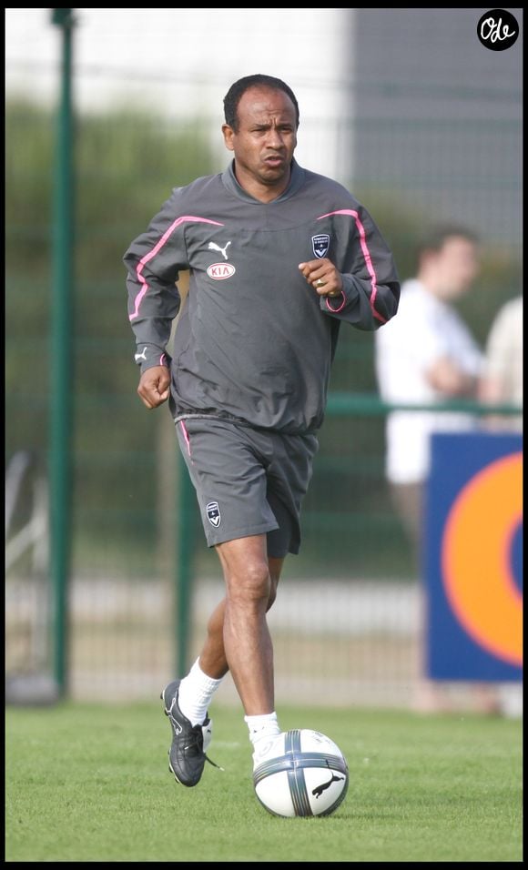 Jean Tigana, nouvel entraîneur des Girondins. GENGIS BORDENAVE / BESTIMAGE