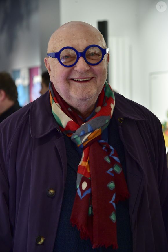 Jean-Pierre Coffe - Vernissage de l'exposition "L'Art et Le Chat" de Philippe Geluck au Musée en Herbe à Paris, le 10 février 2016. © Giancarlo Gorassini/Bestimage
