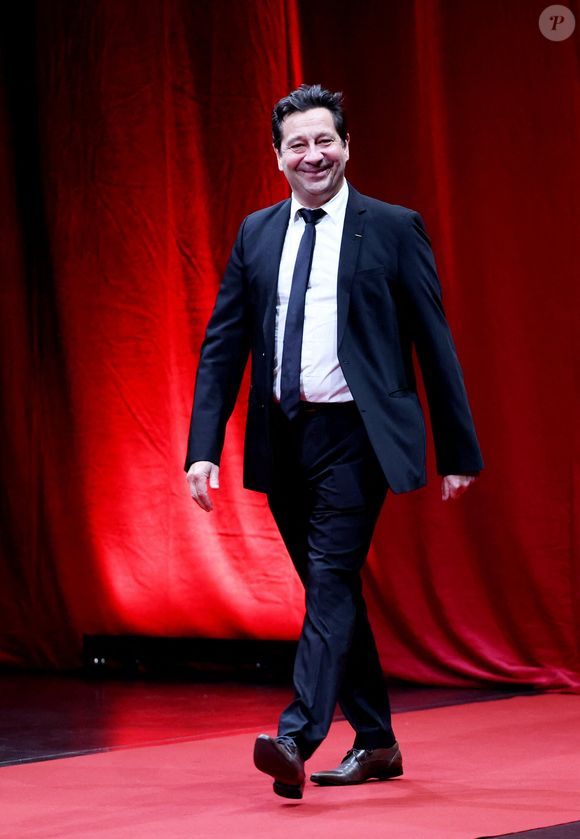 Laurent Gerra lors de la 15ème édition du festival Lumière à Lyon le 12 octobre 2024.
Au cours de la cérémonie, le réalisateur C.Gavras a reçu le prix Lumière spécial des mains de T.Burton pour célébrer sa carrière et son cinéma engagé.

© Dominique Jacovides / Bestimage