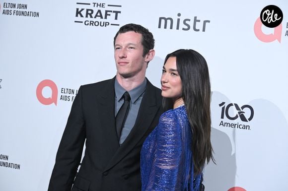 Callum Turner and Dua Lipa at Elton John AIDS Foundation's 34th Annual Academy Awards Viewing Party on March 15, 2026 in West Hollywood, California. Credit: Michael Mattes / AdMedia. (Credit Image: © Michael Mattes/AdMedia via ZUMA Press / Bestimage Wire / Bestimage)