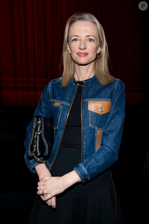 Delphine Arnault - Défilé printemps-été 2023 Ferrari lors de la Fashion Week à Milan, le 25 septembre 2022. SGP / BESTIMAGE